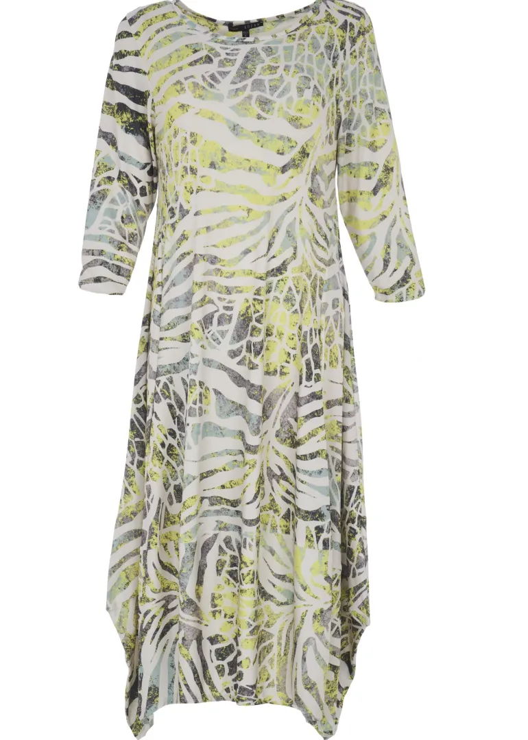 Kozan Dress Jungle Print