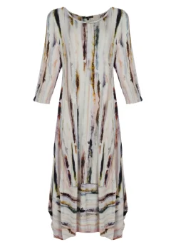Kozan Jersey Midi Dress TS-1930 Marble