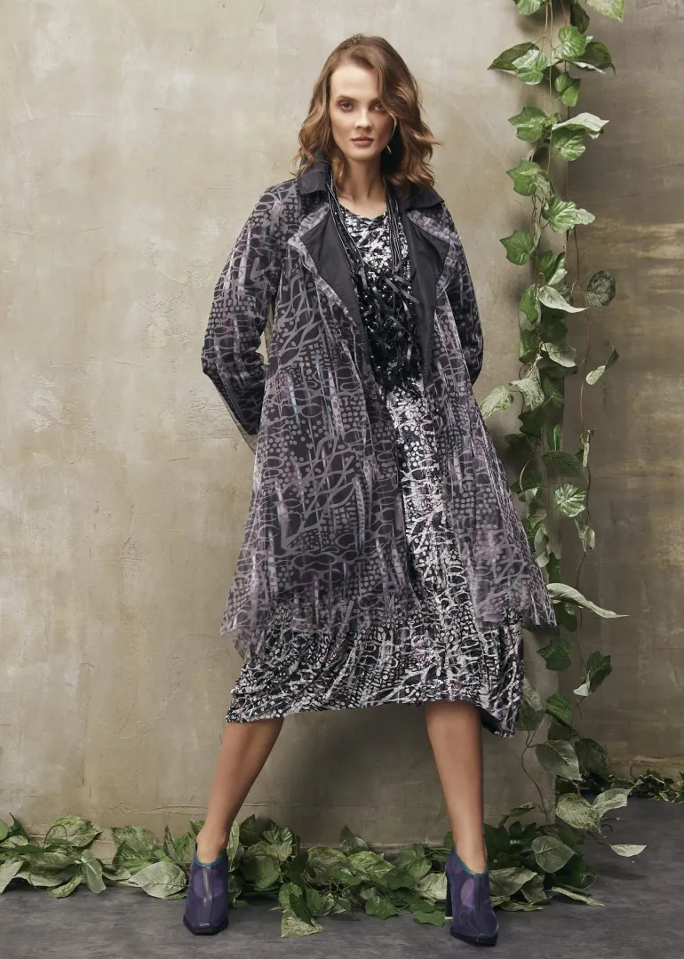 Kozan Velvet Demi Dress Twilight