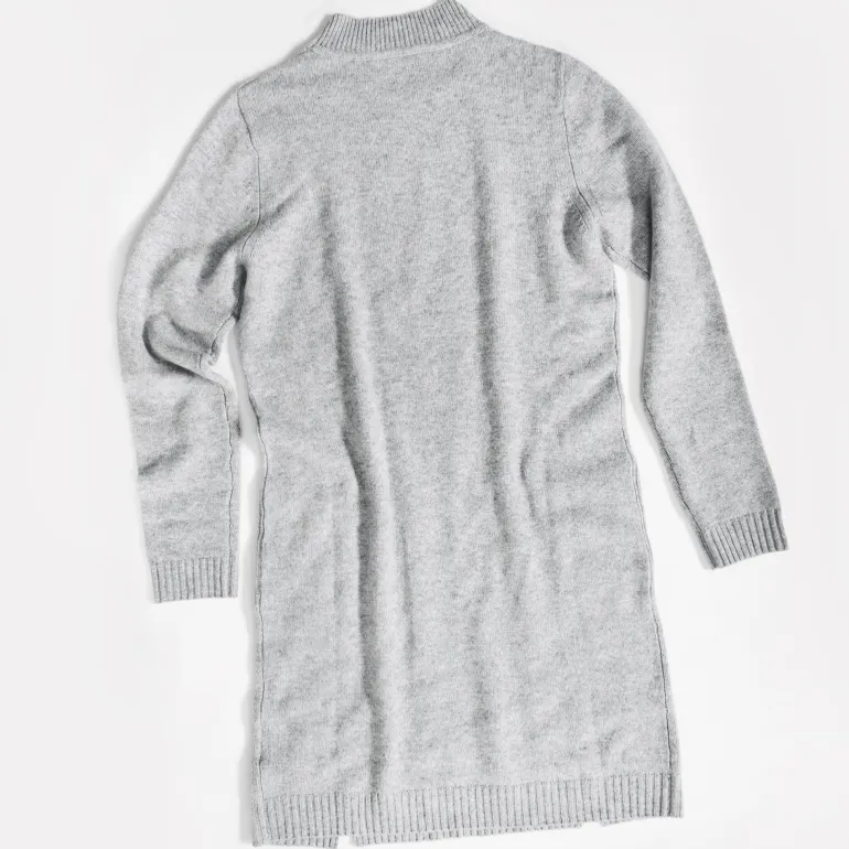 LAGOM ASPEN DRESS GREY CASHMERE