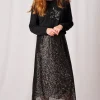 Luella Sequin Skirt Black