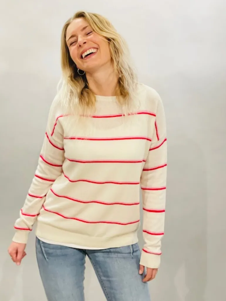 LUELLA SERENA SWEATER BABY PINK