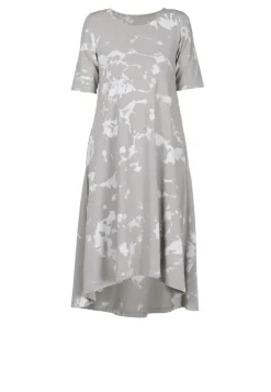 Luukaa Earth T-Shirt Dress White