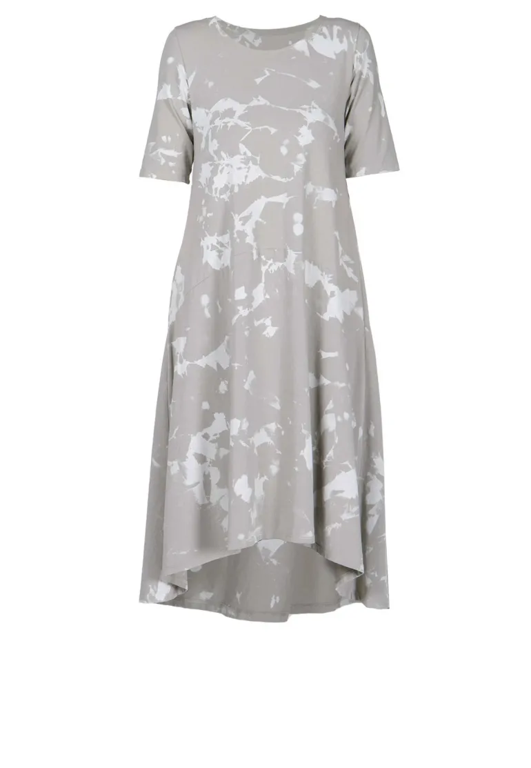 Luukaa Earth T-Shirt Dress White