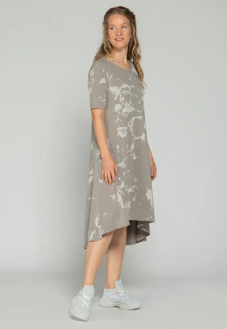 Luukaa Earth T-Shirt Dress White