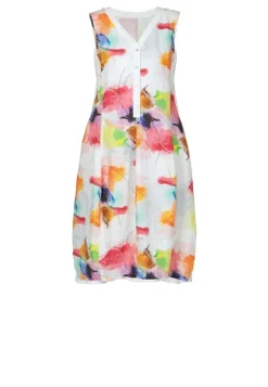Luukaa Maya Linen Dress Multicolour