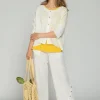 Luukaa Maya Linen Trousers Ecru