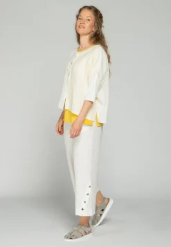 Luukaa Maya Linen Trousers Ecru