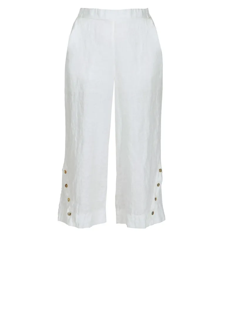 Luukaa Maya Linen Trousers Ecru