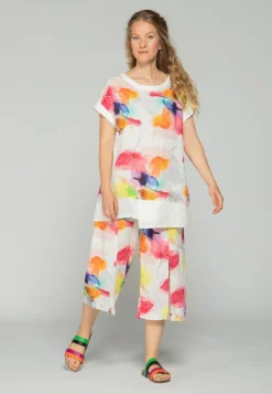 Luukaa Maya Linen Tunic Multicolour