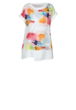 Luukaa Maya Linen Tunic Multicolour