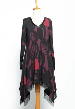 Luukaa PU Trim Dress - 2 Colourways