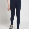 Lysse 28' Denim Leggings Indigo