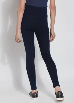 Lysse 28' Denim Leggings Indigo