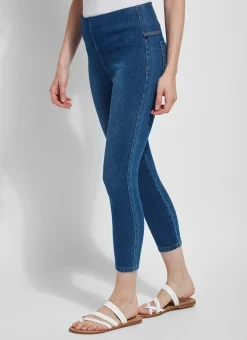 Lysse Cropped Toothpick Leggings Midwash