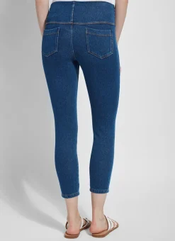 Lysse Cropped Toothpick Leggings Midwash