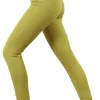 Marble 7/8 High Waisted Jeans Lime Green 2400_227
