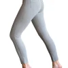 Marble 7/8 High Waisted Jeans Soft Khaki Green 2400_123