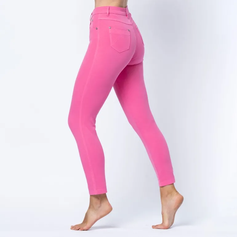 Marble 7/8 Jeans Pink