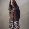 Marble Blazer Chocolate 7597-220