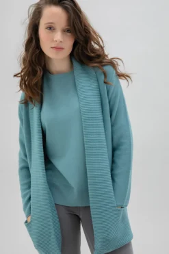 Marble Cardigan Sea Foam 6391-223