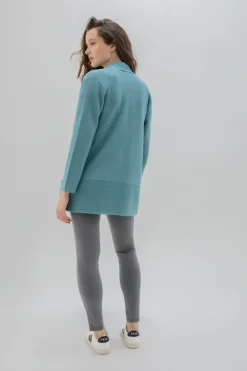 Marble Cardigan Sea Foam 6391-223