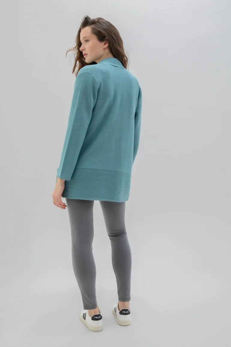 Marble Cardigan Sea Foam 6391-223