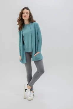 Marble Cardigan Sea Foam 6391-223