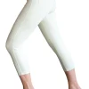 Marble Crop Jeans Apple