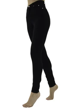 Marble Skinny Jeans Black