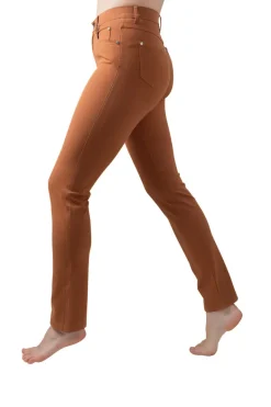 Marble Straight Jeans Rust 2403-224