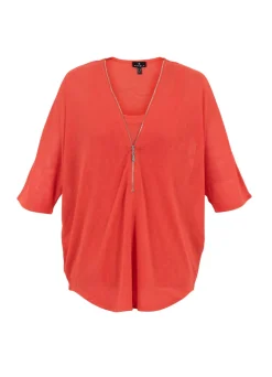 Marble Top with Vest Orange