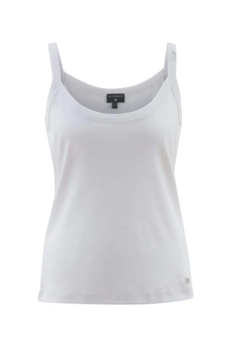 MARBLE VEST TOP WHITE
