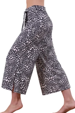 Marble Wide Trousers 7940_103 Navy