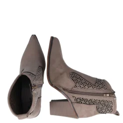 MENBUR ANKLE BOOTS TAUPE SPARKLE