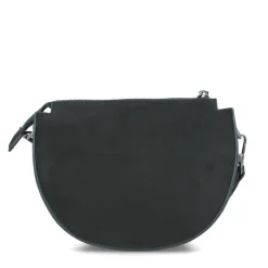 MENBUR BLACK CURVED SPARKLY BAG