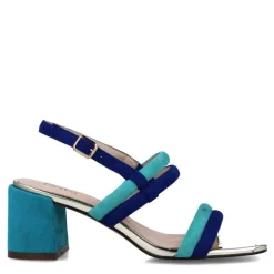 Menbur Block Sandals Cobalt