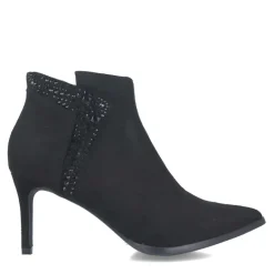 MENBUR PEONIA BLACK HEEL BOOTS