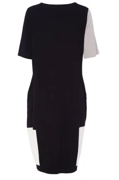 Naya Block Colour Jersey Dress