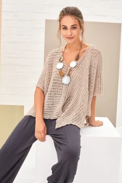 Naya Bronze Marble Necklace