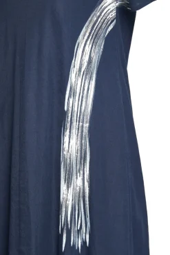 Naya Brush Stroke Dress Navy