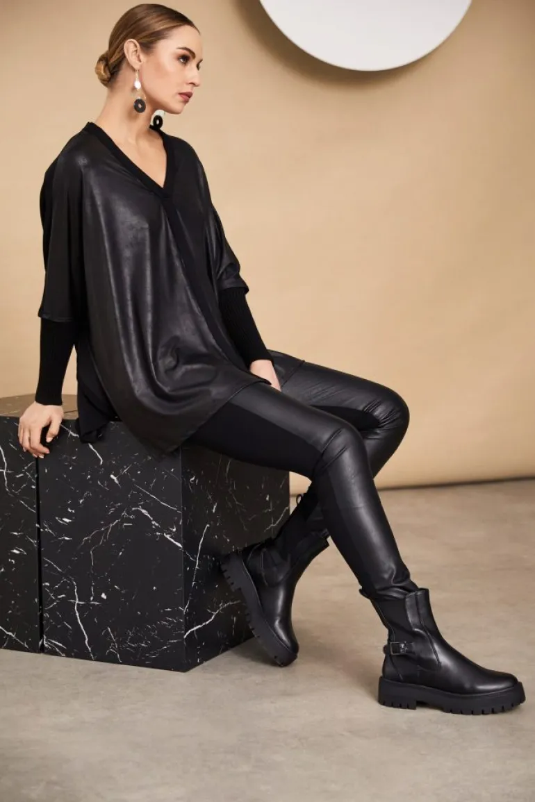 Naya Cardi Shape with Contrast Fabric Cuff