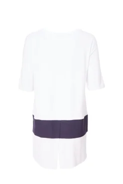 Naya Contrast Jersey Top - 2 colourways