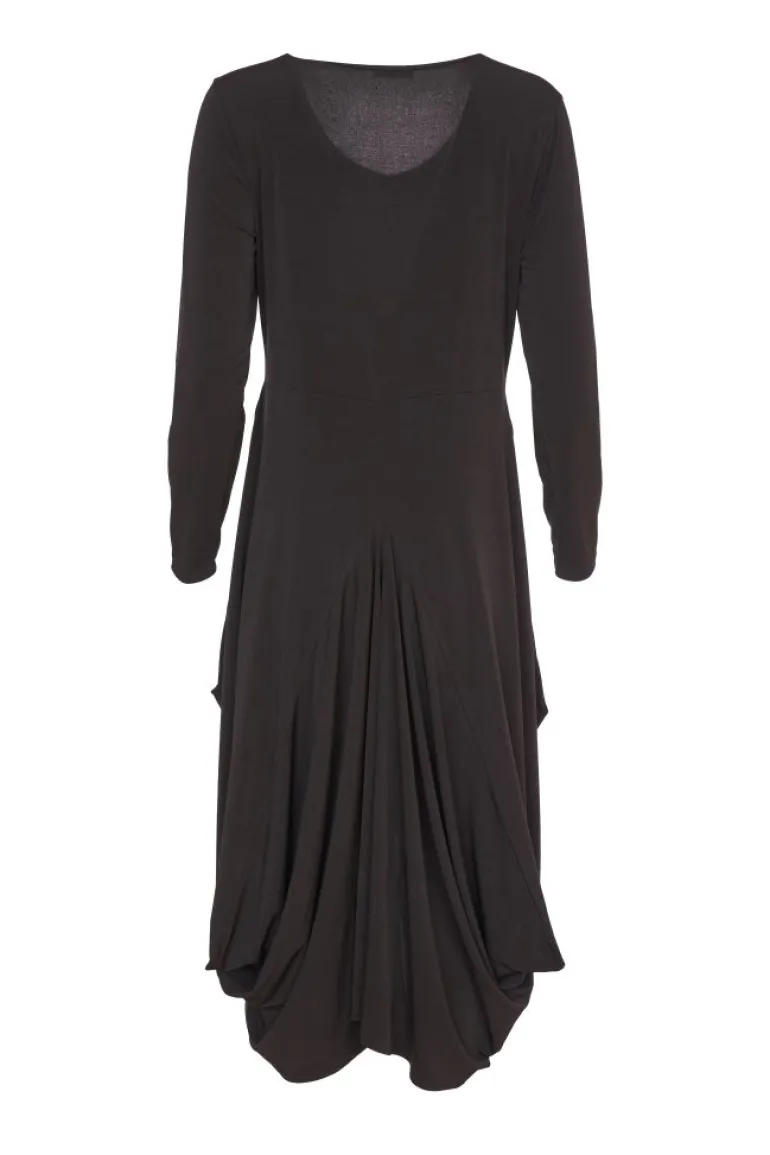 Naya Dress with Contrast Fabric Pockets