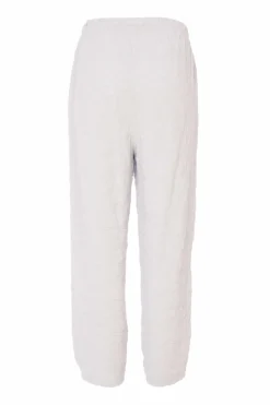 Naya Embossed Crop Trousers NAS25217 Silver
