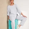 Naya Embossed Top with Zip Detail NAS25221 Silver