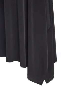 Naya Flare Side Jersey Dress Black