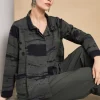 Naya High Neck Print Jacket Forest/Black