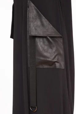 Naya Jersey Dress with Oversized Pockets