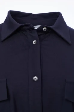 Naya Jersey Utility Style Jacket Mink